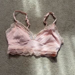 Pink Target Bralette
